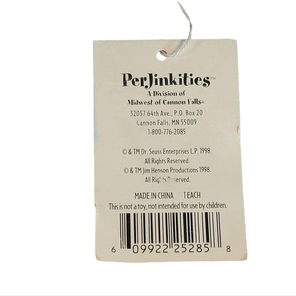 The Wubbulous World of Dr. Seuss Cat in the Hat Ceramic Bank Vintage 1998 - Picture 10 of 13